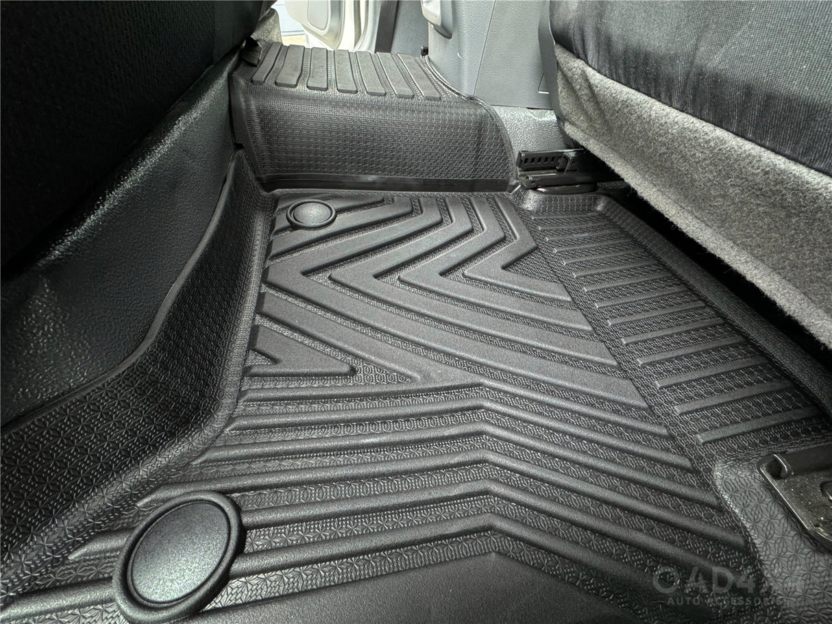 Injection 5D Car Floor Mats for Ford Ranger PX/PX2/PX3 Dual Cab 2011-2022