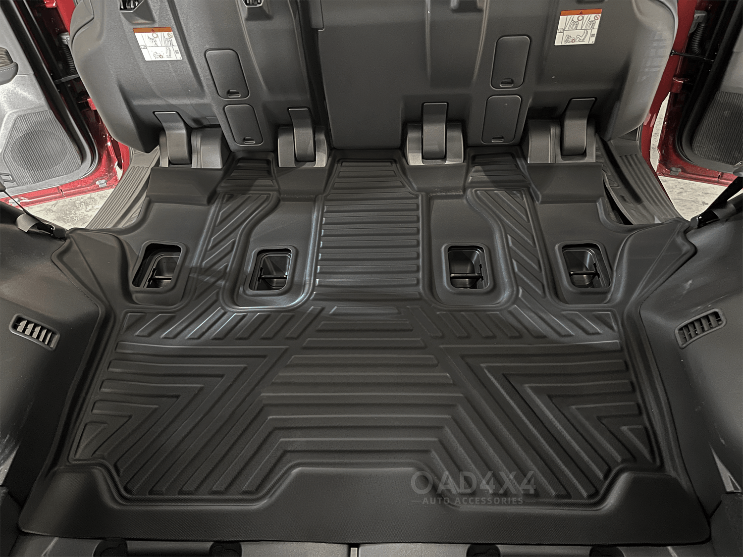 5D TPE Car Floor Mats for Toyota Land Cruiser 300 2021-Onwards