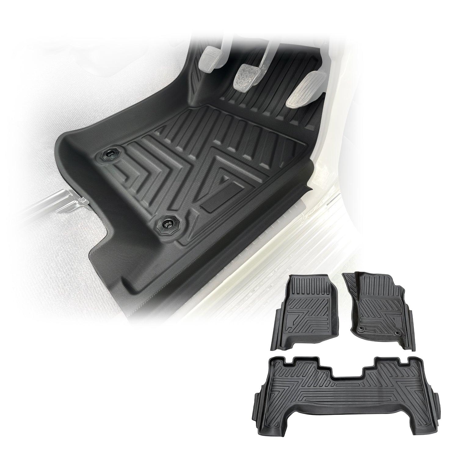 5D TPE Car Floor Mats for Toyota Land Cruiser 79 Dual Cab 2012-Onwards