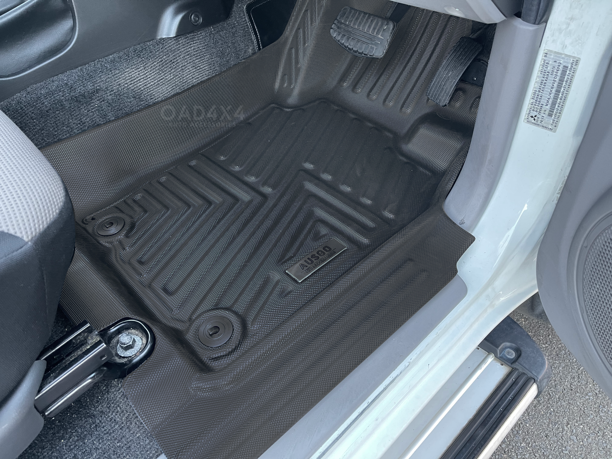 5D TPE Car Floor Mats for Mitsubishi Triton Dual Cab ML MN 2006-2015