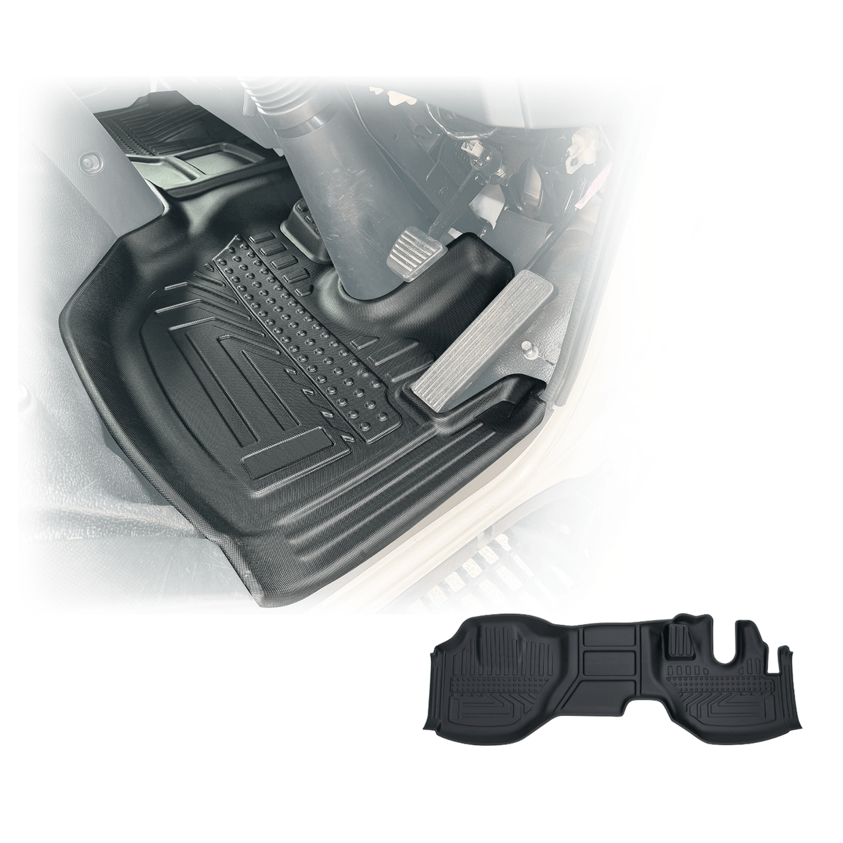 5D TPE Car Floor Mats for ISUZU N Series Auto Transmission 2018-Onwards