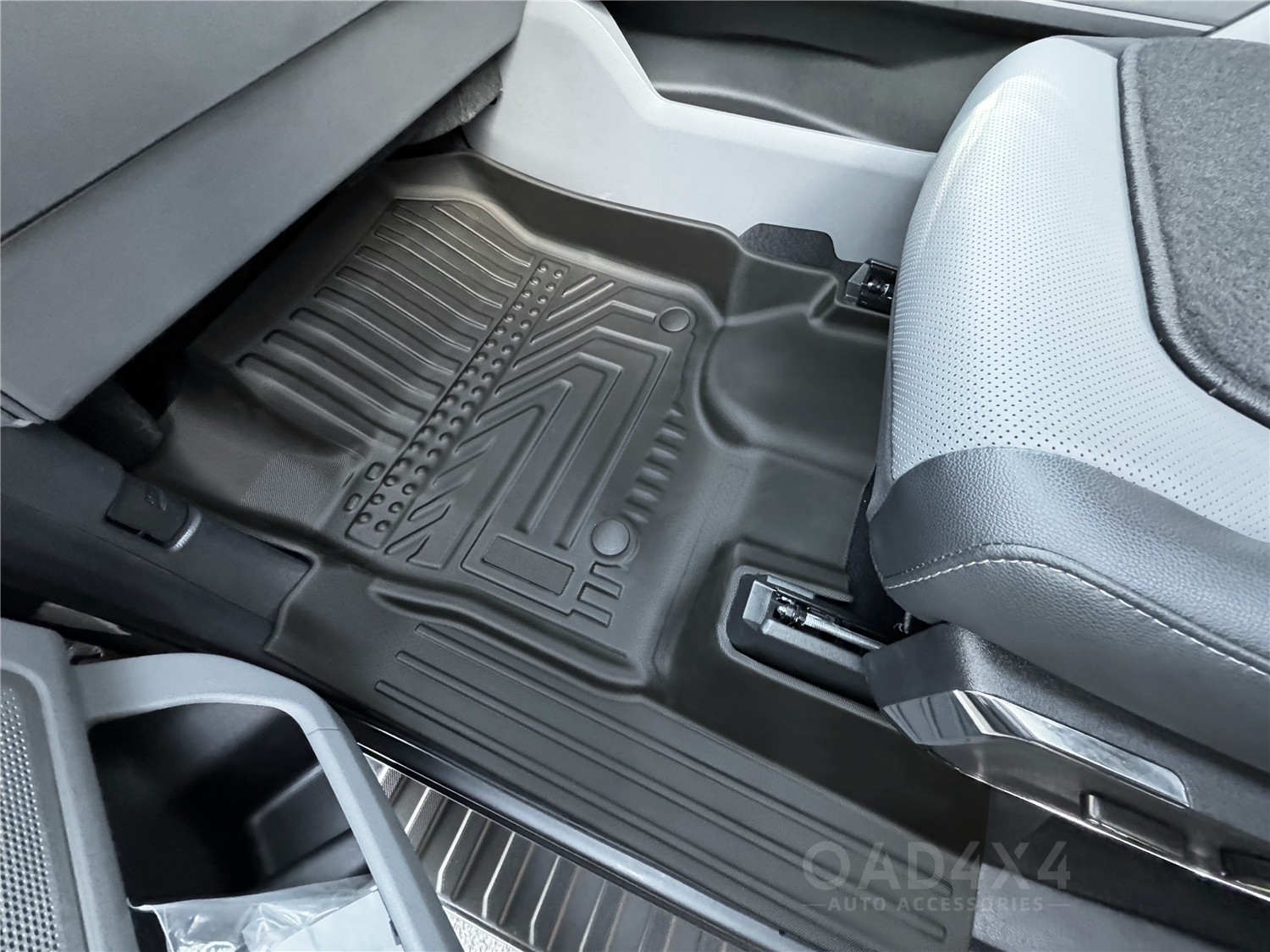 5D TPE Car Floor Mats for Ford F-150 F150 2023-Onwards Front 2-Piece Only