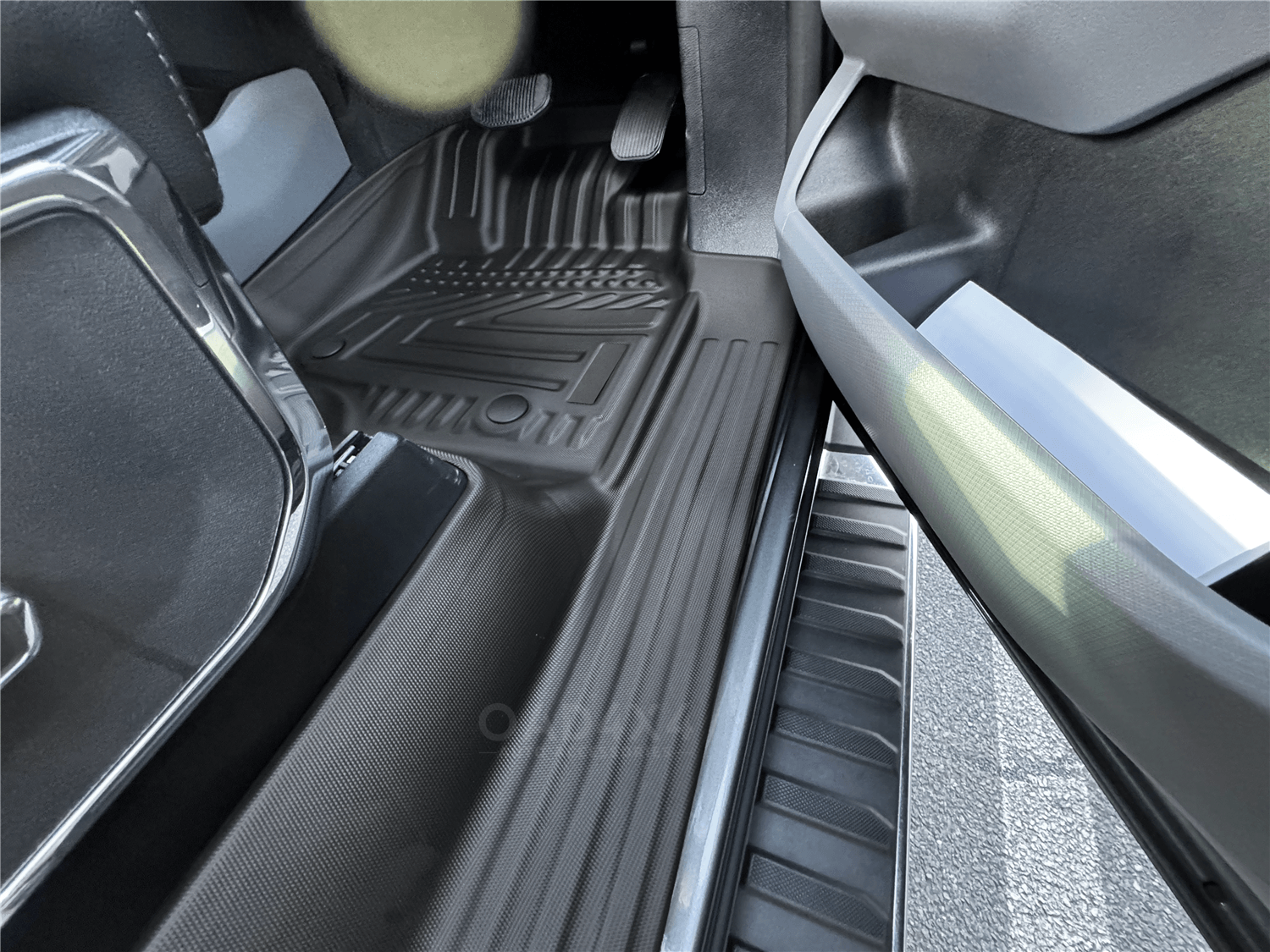 5D TPE Car Floor Mats for Ford F-150 F150 2023-Onwards Front 2-Piece Only