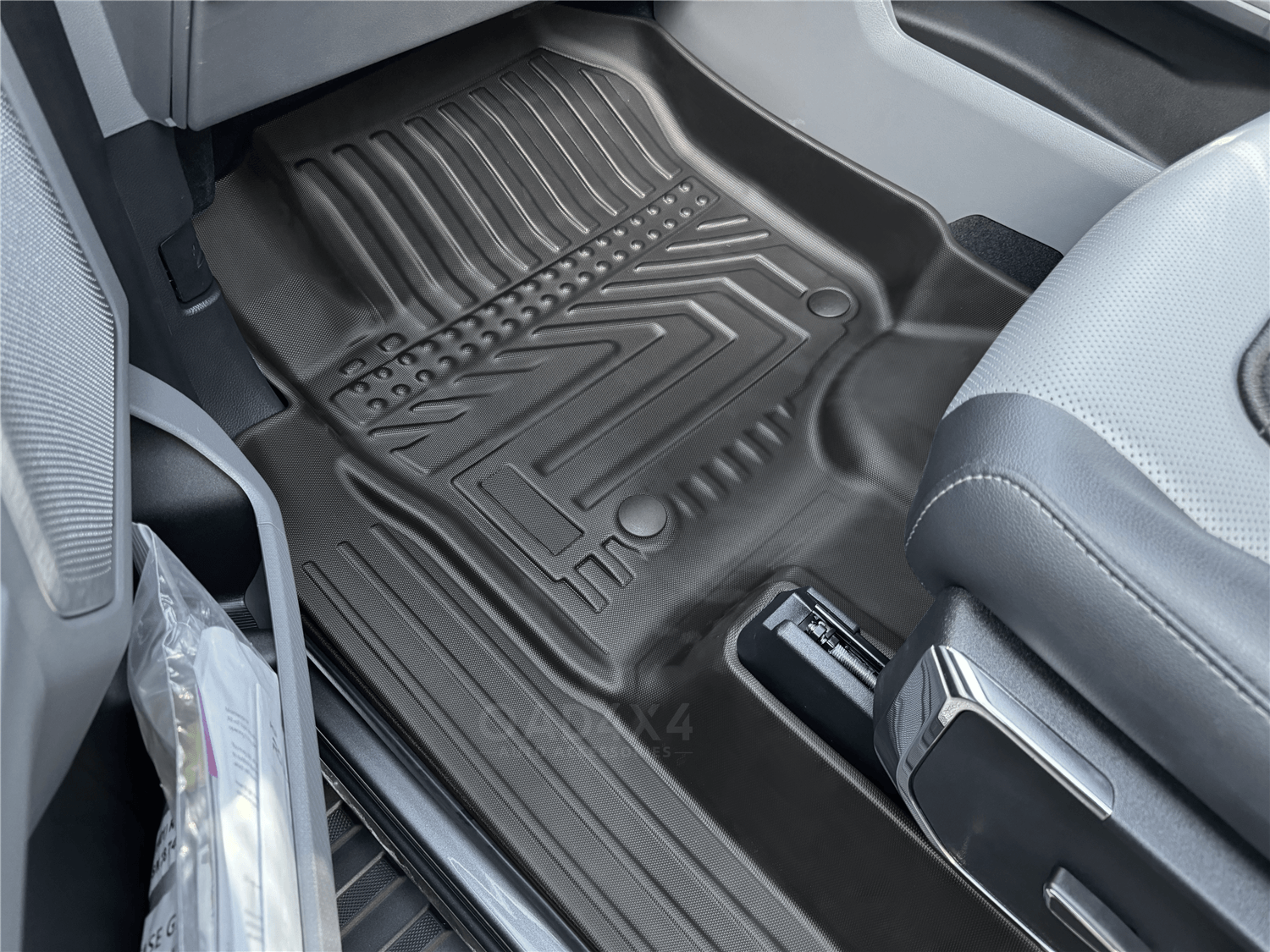 5D TPE Car Floor Mats for Ford F-150 F150 2023-Onwards Front 2-Piece Only