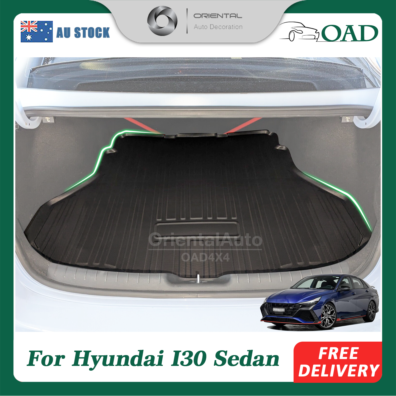 Hyundai i30 boot deals mat