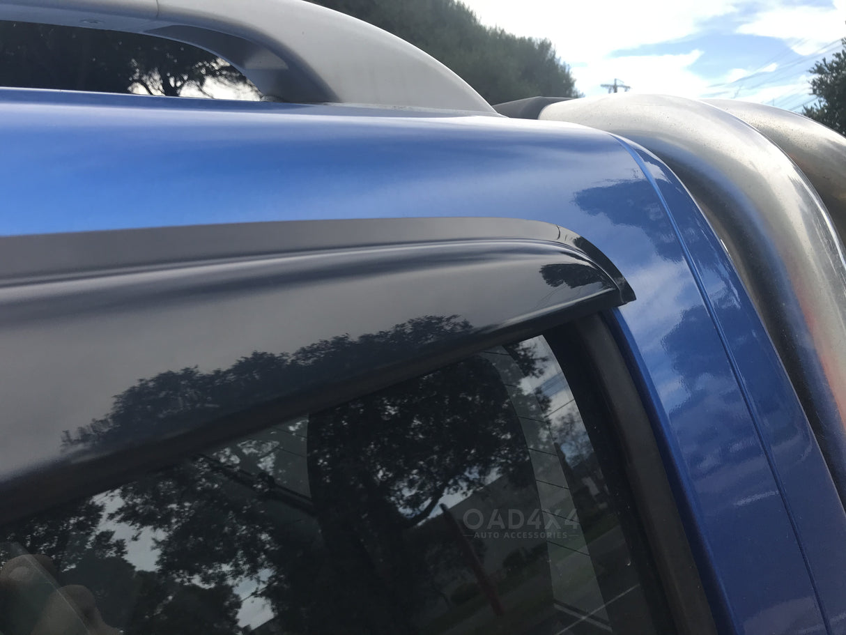 Luxury Weather Shields for Ford Ranger PJ PK Series Dual Cab 2006-2011