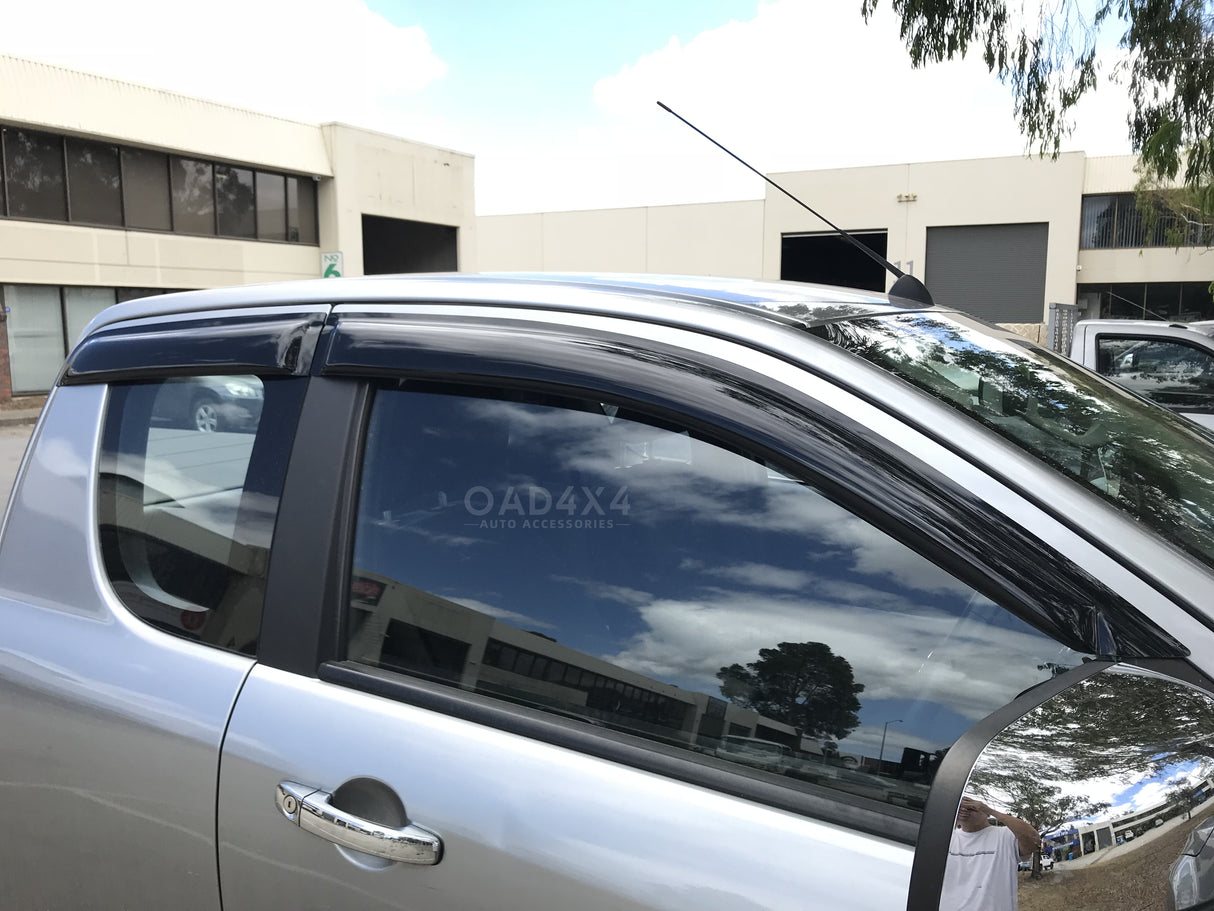 Bonnet Protector & Weathershields for Ford Ranger Extra Cab 2012-2015