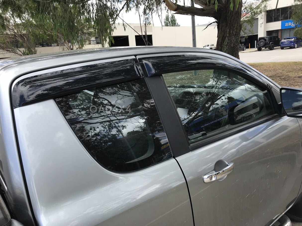 Bonnet Protector & Weathershields for Ford Ranger Extra Cab 2012-2015