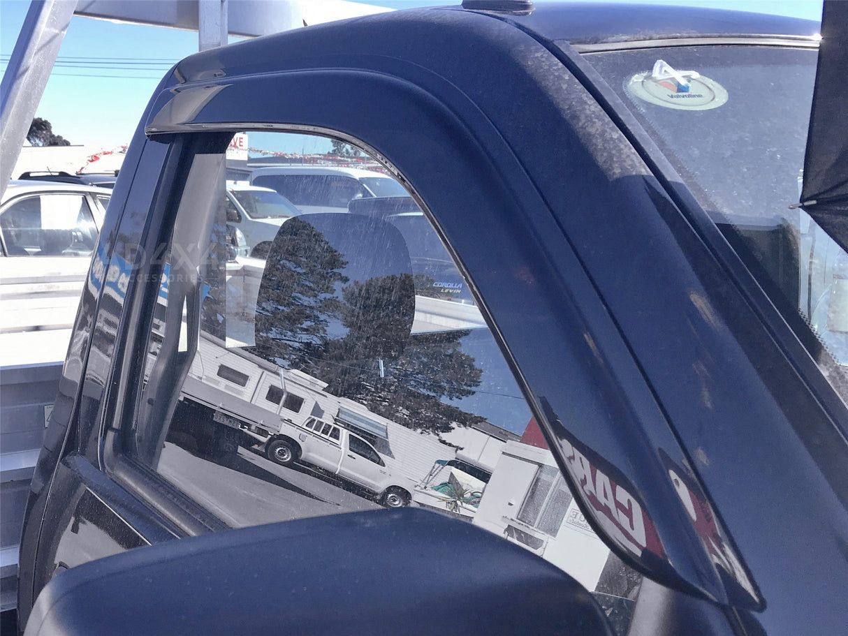 Bonnet Protector & Luxury Weathershields for Ford Ranger Single / Extra Cab 2007-2009 2PCS