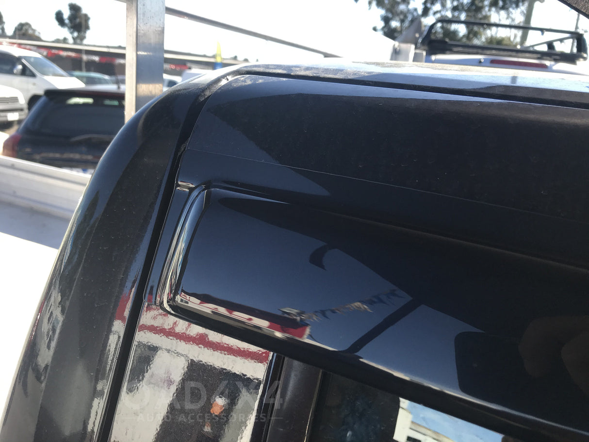 Bonnet Protector & Luxury Weathershields for Ford Ranger Single / Extra Cab 2007-2009 2PCS