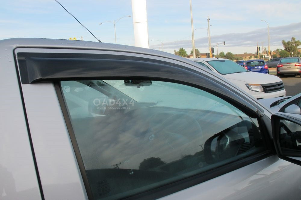 Bonnet Protector & Weathershields for Ford Ranger Single / Extra Cab 2016-2022 2PCS