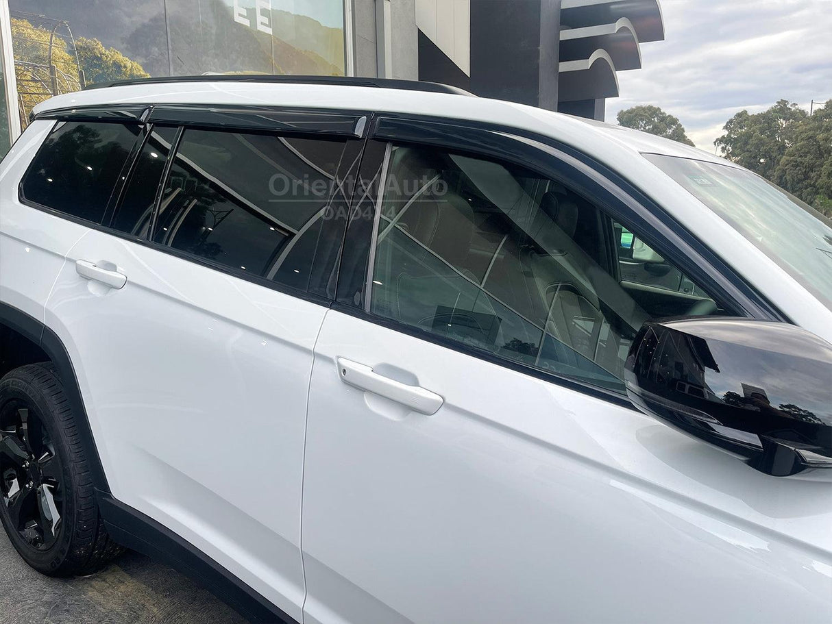 Luxury Weather Shields for Jeep Grand Cherokee L WL Series 7 Seater 2021-Onwards 6PCS