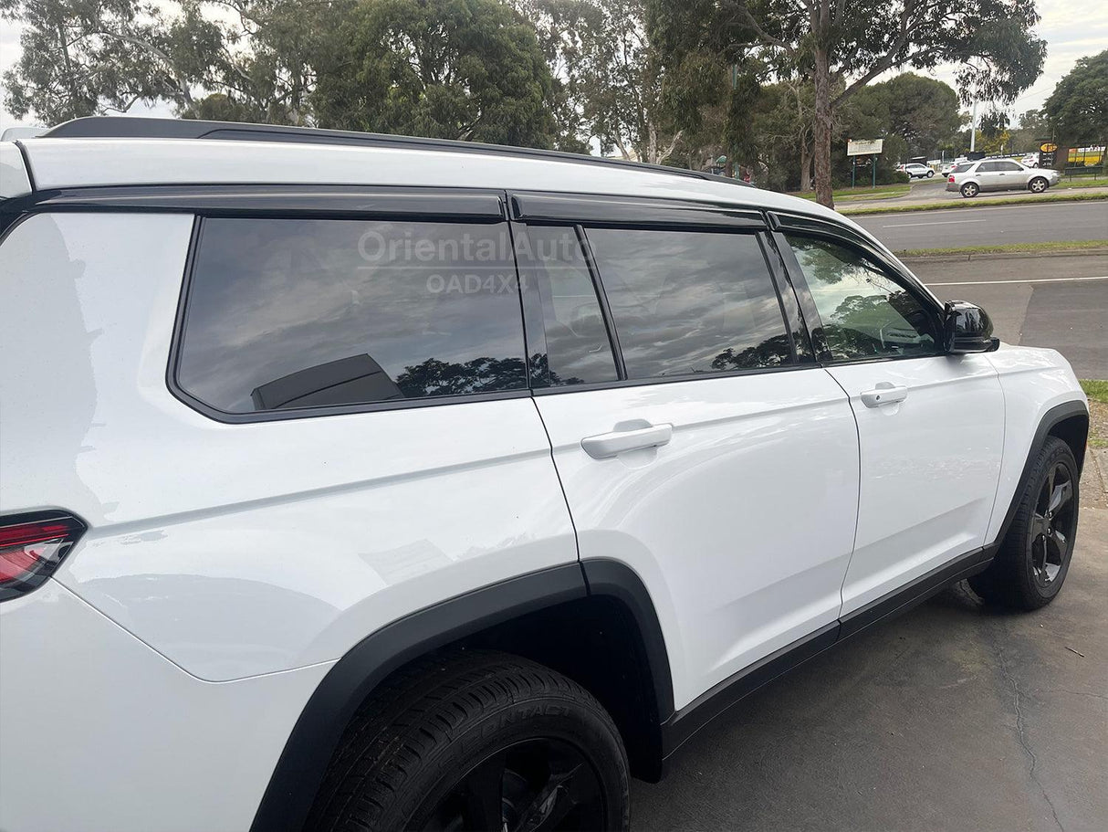 Luxury Weather Shields for Jeep Grand Cherokee L WL Series 7 Seater 2021-Onwards 6PCS