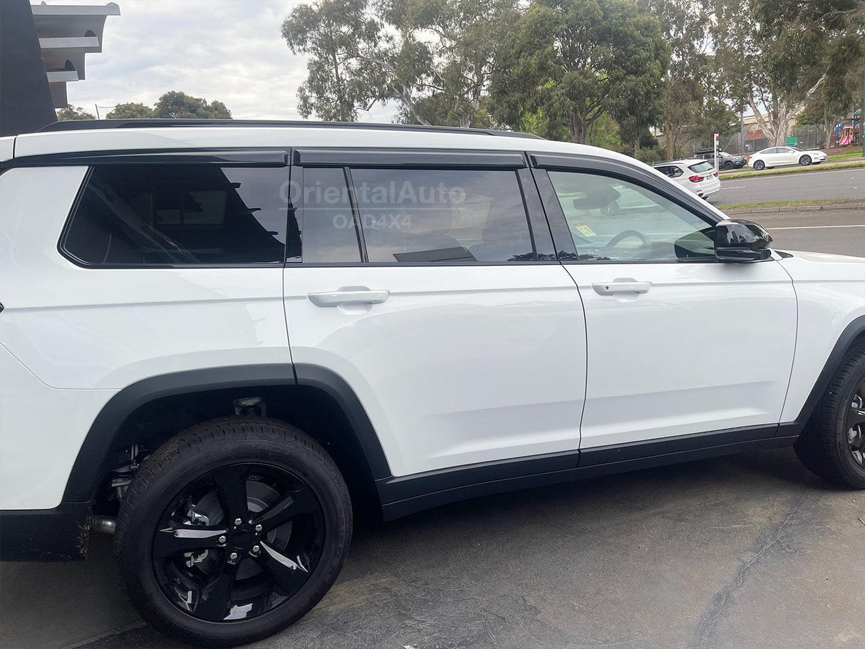 Luxury Weather Shields for Jeep Grand Cherokee L WL Series 7 Seater 2021-Onwards 6PCS