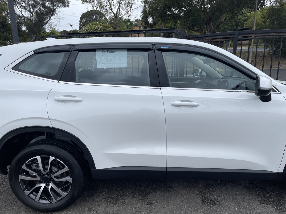 Bonnet Protector & Luxury Weathershields for Haval H6 B01 Series 2021-Onwards 6PCS