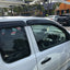 Bonnet Protector & Luxury Weathershields Weather Shields Window Visor For Toyota Hilux Extra Cab 2011-2015 4pcs