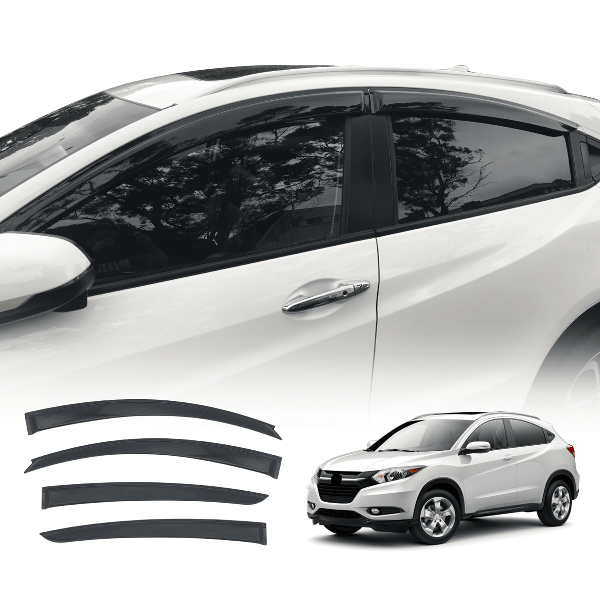 Luxury Weather Shields for Honda HRV HR-V 2015-2022