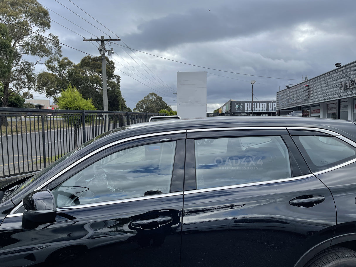 Stainless Edge Weather Shields for Haval H6 B01 Series 2021-Onwards 6PCS