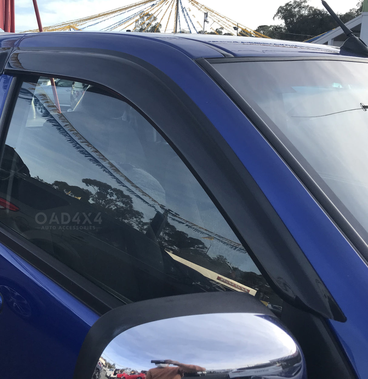 Luxury Weather Shields for Holden Colorado RC Series Single / Extra Cab 2008-2012 2PCS