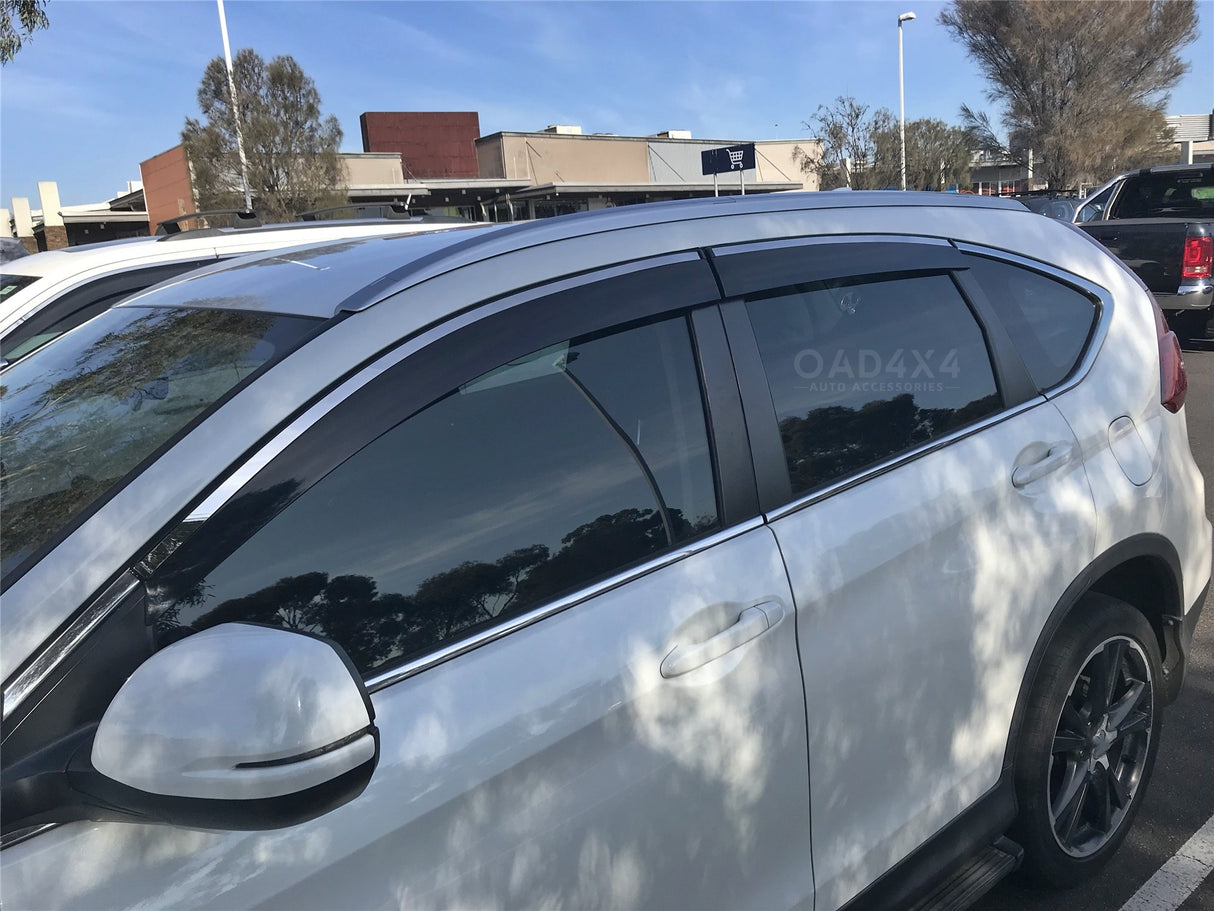 Stainless Edge Weather Shields for Honda CRV CR-V RM Series 2012-2017