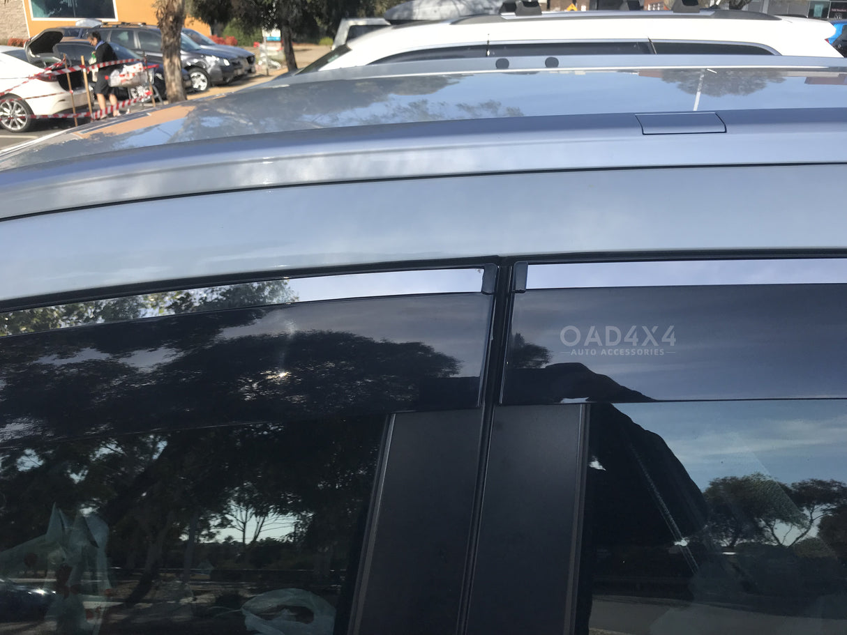 Stainless Edge Weather Shields for Honda CRV CR-V RM Series 2012-2017