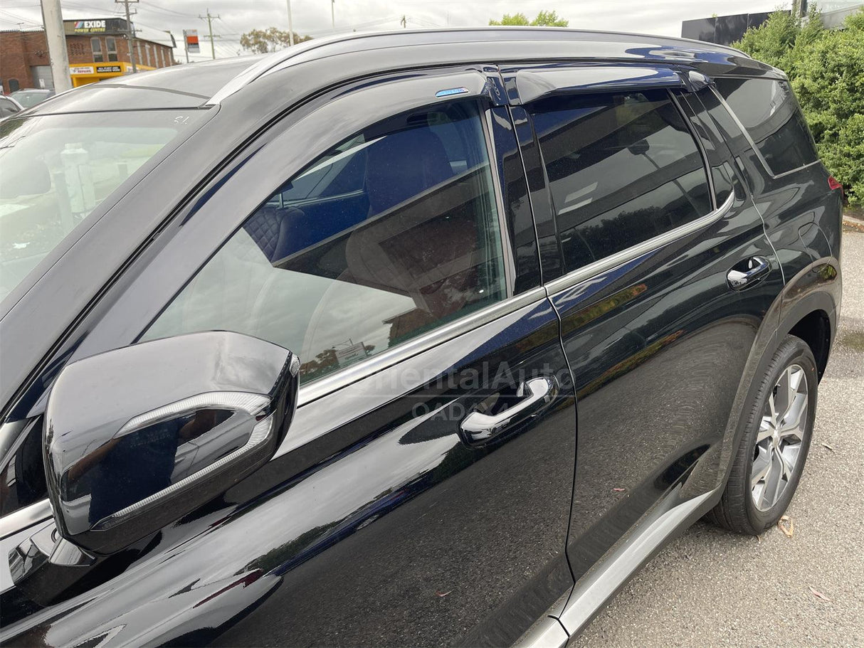 Luxury Weather Shields for Hyundai Palisade 2019-2025 6PCS
