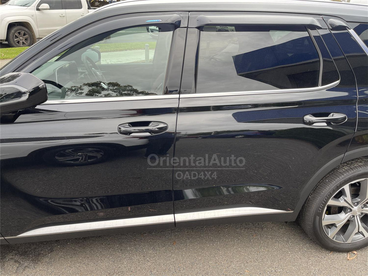 Luxury Weather Shields for Hyundai Palisade 2019-2025 6PCS