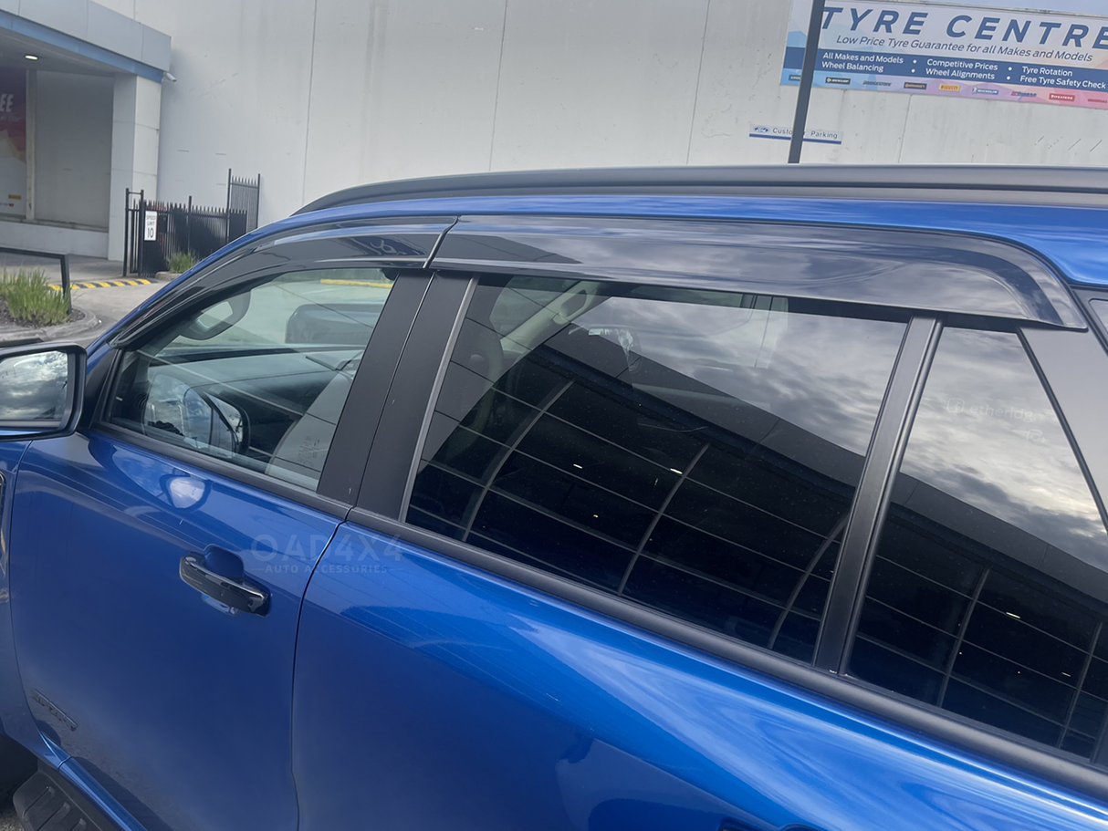 Injection Weather Shields for Ford Everest Next Gen 2022-Onwards