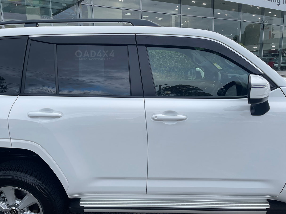 Bonnet Protector & Stainless Edge Weathershields for Toyota Land Cruiser 300 2021-Onwards