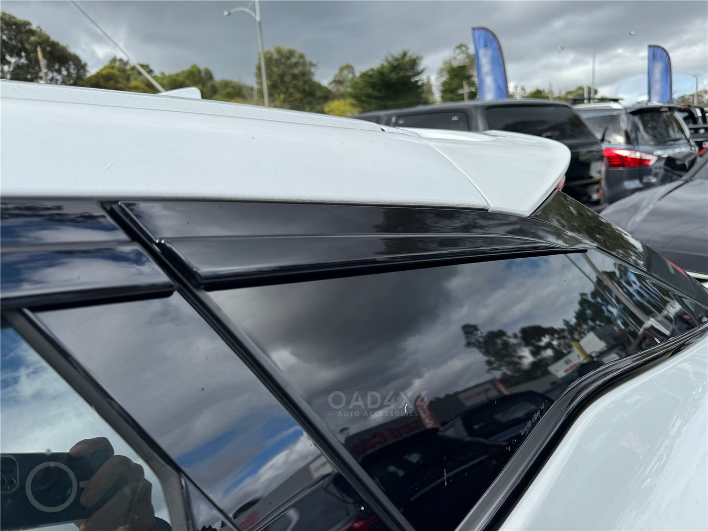 Injection 6pcs Weather Shields for Chery Omoda 5 2023-Onwards Weathershields Window Visors Weather Shield