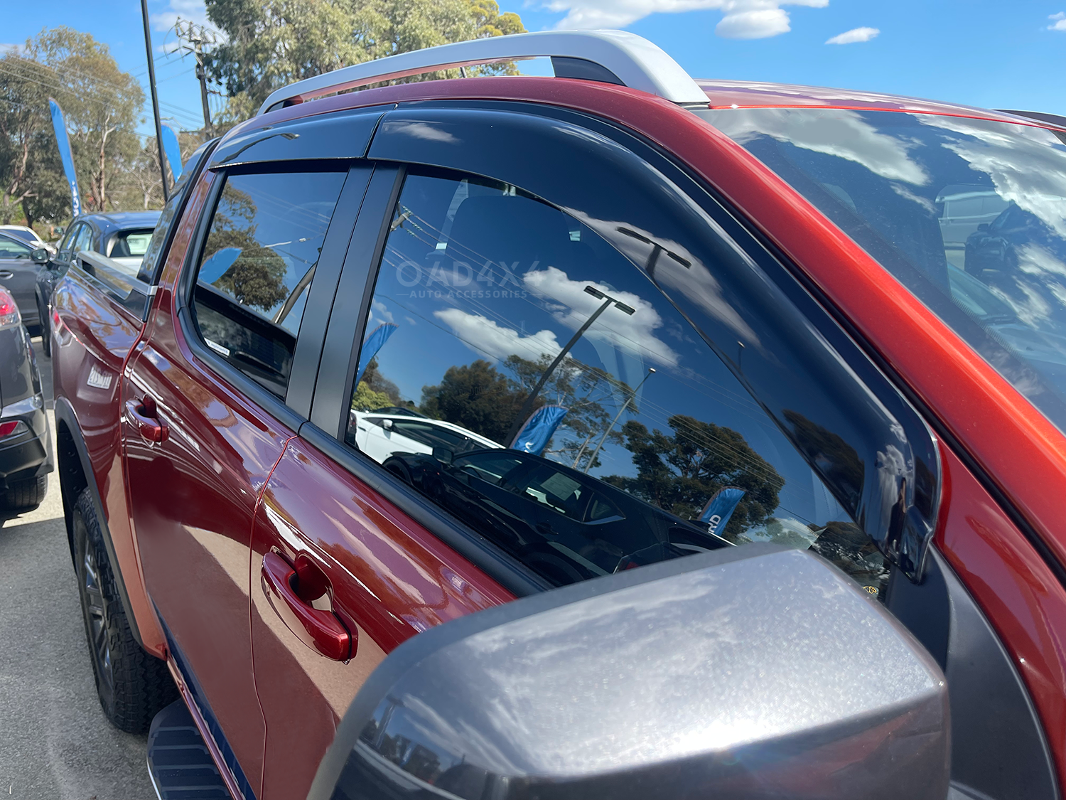 Injection Weather Shields for Ford Ranger Next-Gen Dual Cab 2022-Onwards