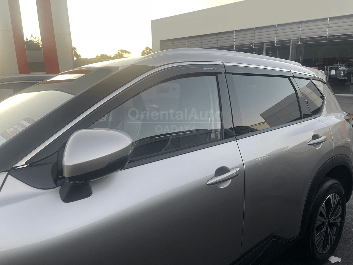 Stainless Edge Weather Shields for Nissan X-Trail T33 2022-Onwards 6PCS