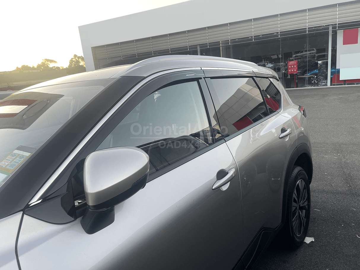Stainless Edge Weather Shields for Nissan X-Trail T33 2022-Onwards 6PCS