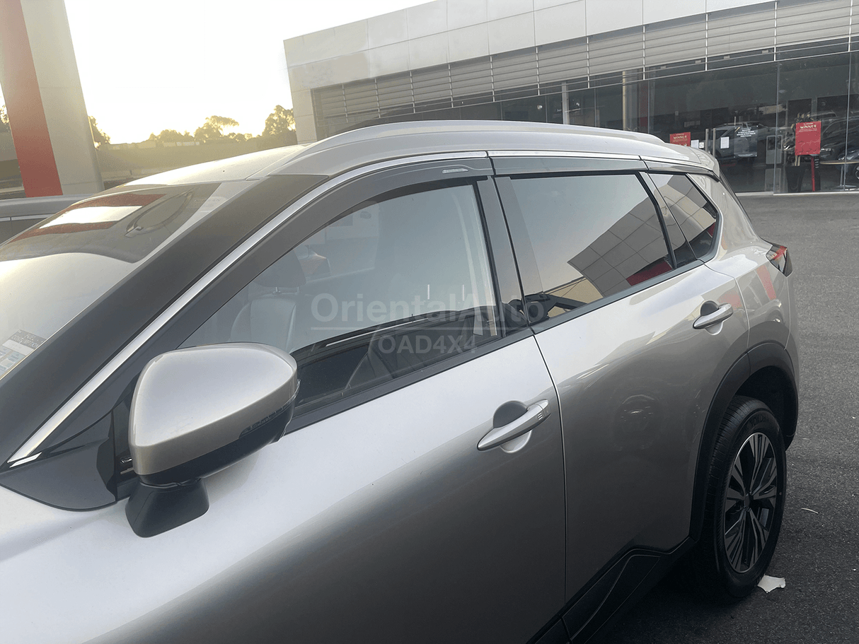 Stainless Edge Weather Shields for Nissan X-Trail T33 2022-Onwards 6PCS