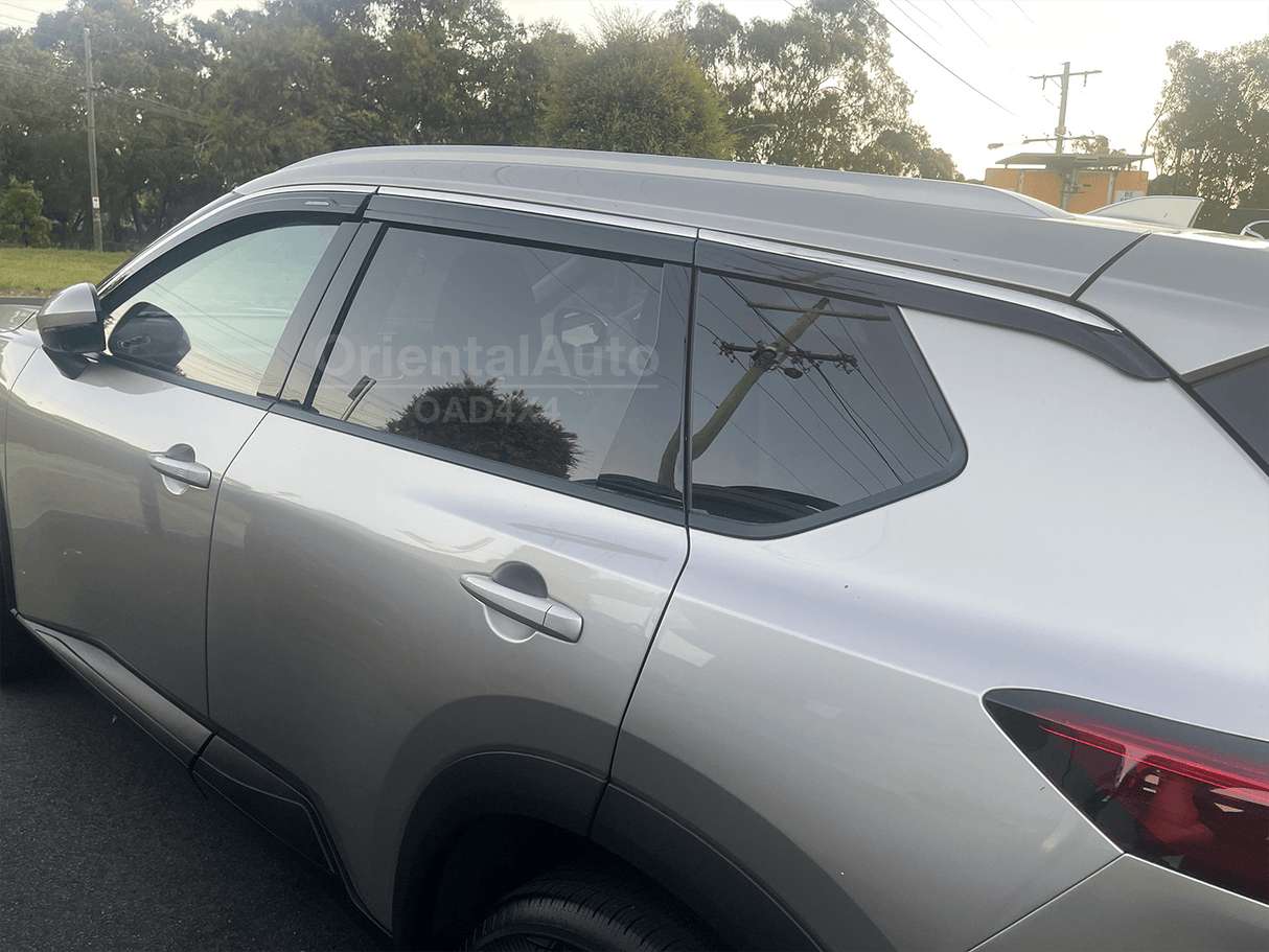 Stainless Edge Weather Shields for Nissan X-Trail T33 2022-Onwards 6PCS