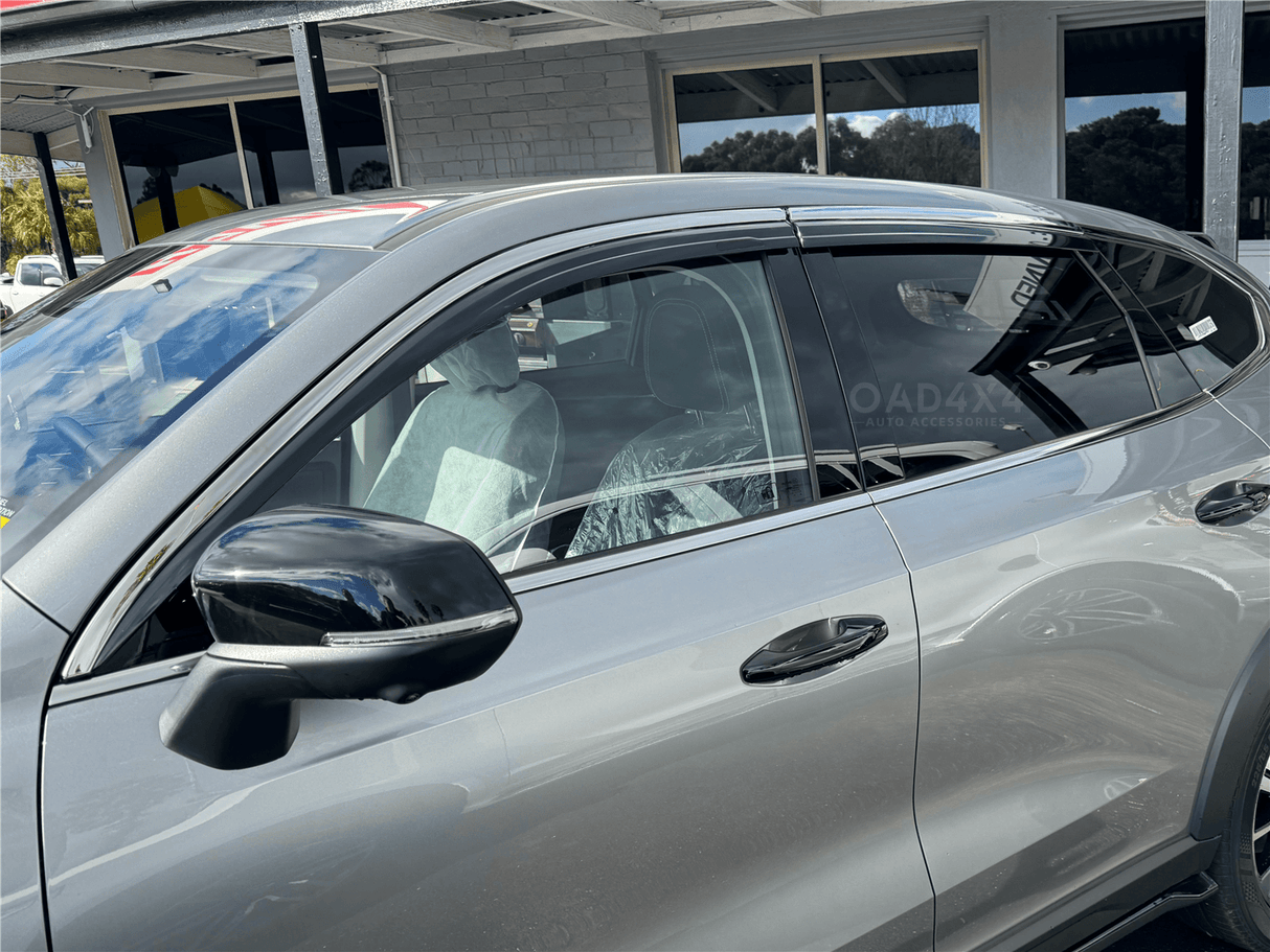 Stainless Edge Weather Shields for Haval Jolion Pro HEV Hybird 2024-Onwards