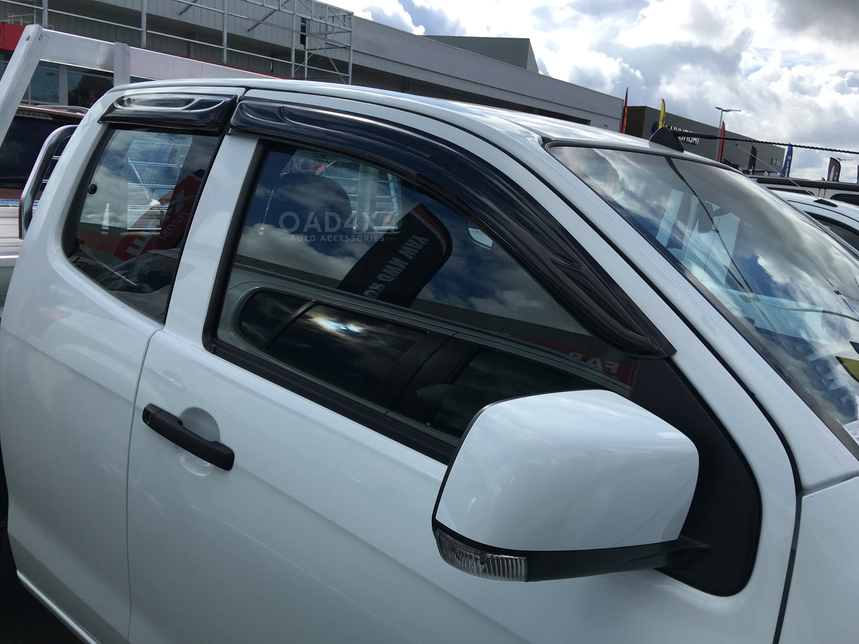 Bonnet Protector & Luxury Weathershields for Holden Colorado RG Series Extra Cab 2016-2020 #Local Pickup ONLY