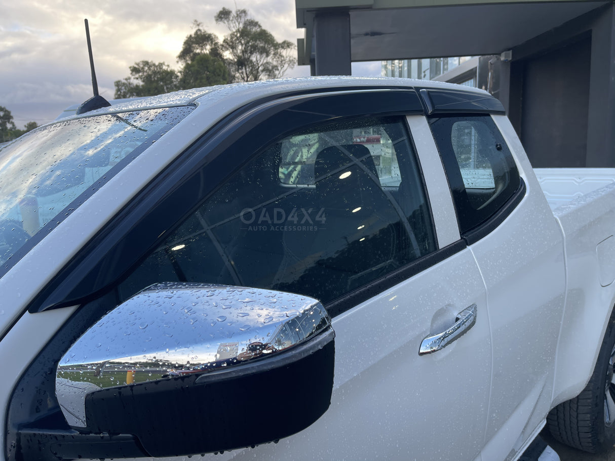 Luxury Weather Shields for ISUZU DMAX D-MAX Extra Cab 2020-Onwards