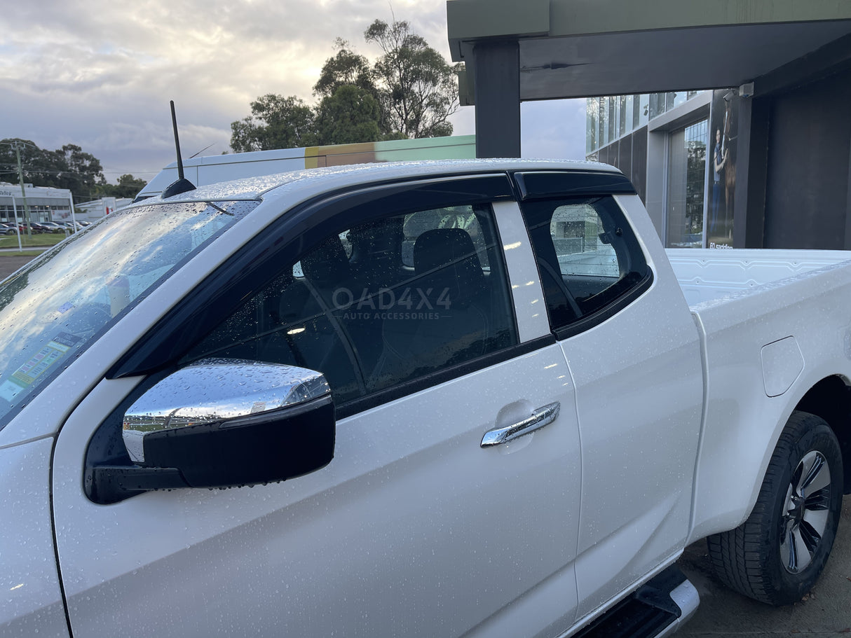 Luxury Weather Shields for Mazda BT-50 BT50 Extra Cab 2020-Onwards
