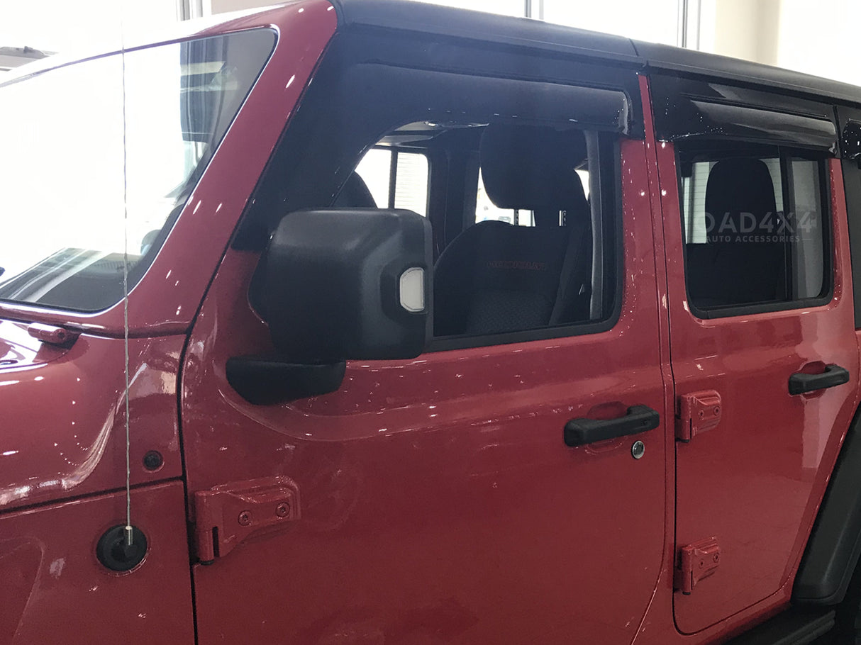Bonnet Protector & Widened Weathershields for Jeep Wrangler JL Series 2018-Onwards
