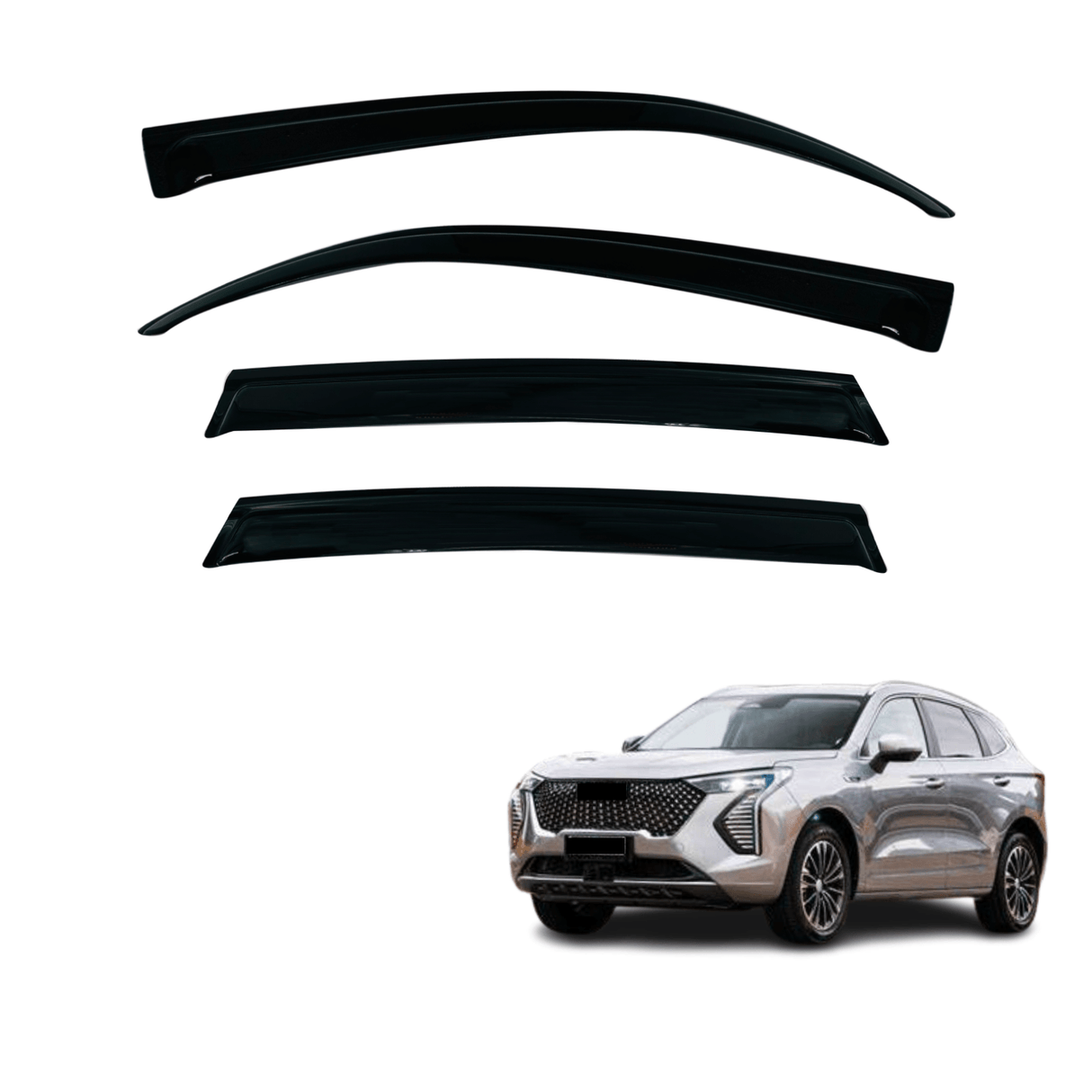 Luxury Weather Shields for Haval Jolion Pro HEV Hybird 2024-Onwards