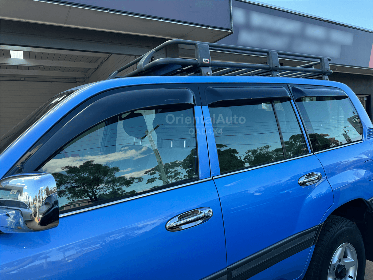 Widened Weather Shields for Toyota Land Cruiser 100 / 105 1998-2007 6PCS