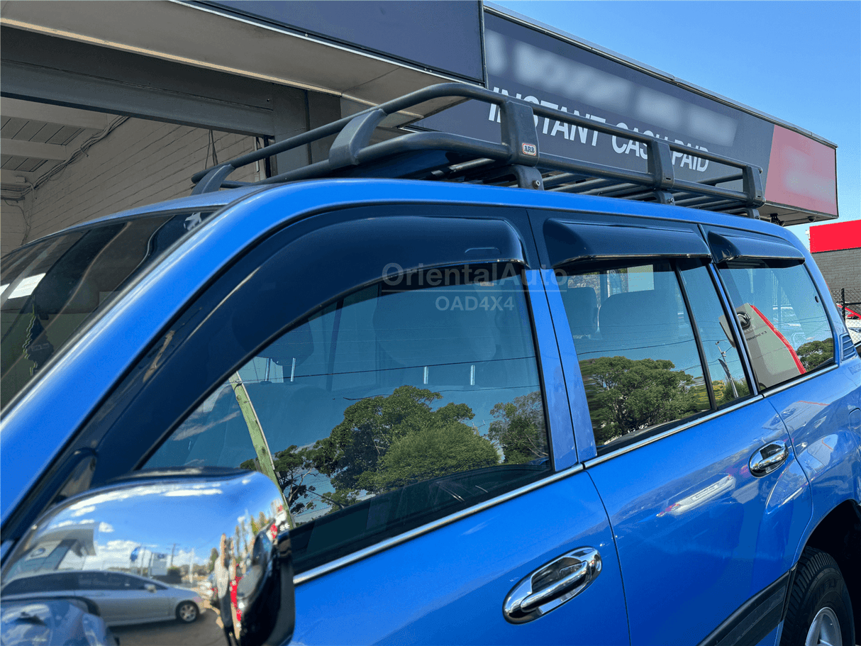 Widened Weather Shields for Toyota Land Cruiser 100 / 105 1998-2007 6PCS