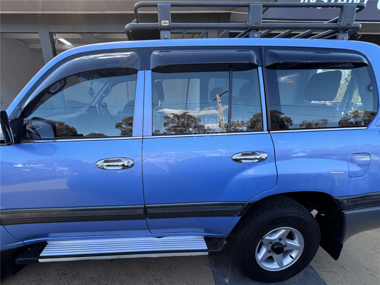 Widened Weather Shields for Toyota Land Cruiser 100 / 105 1998-2007 6PCS