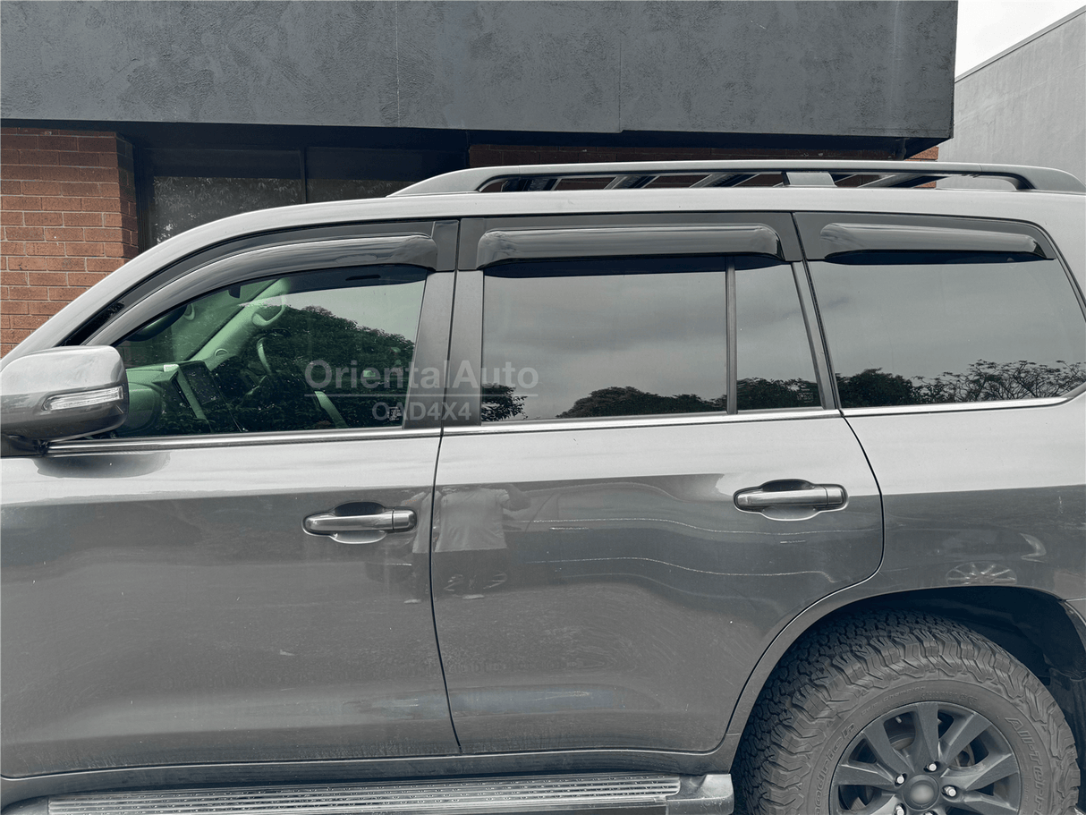 Widened Weather Shields for Toyota Land Cruiser 200 Series 2007-2021 6PCS