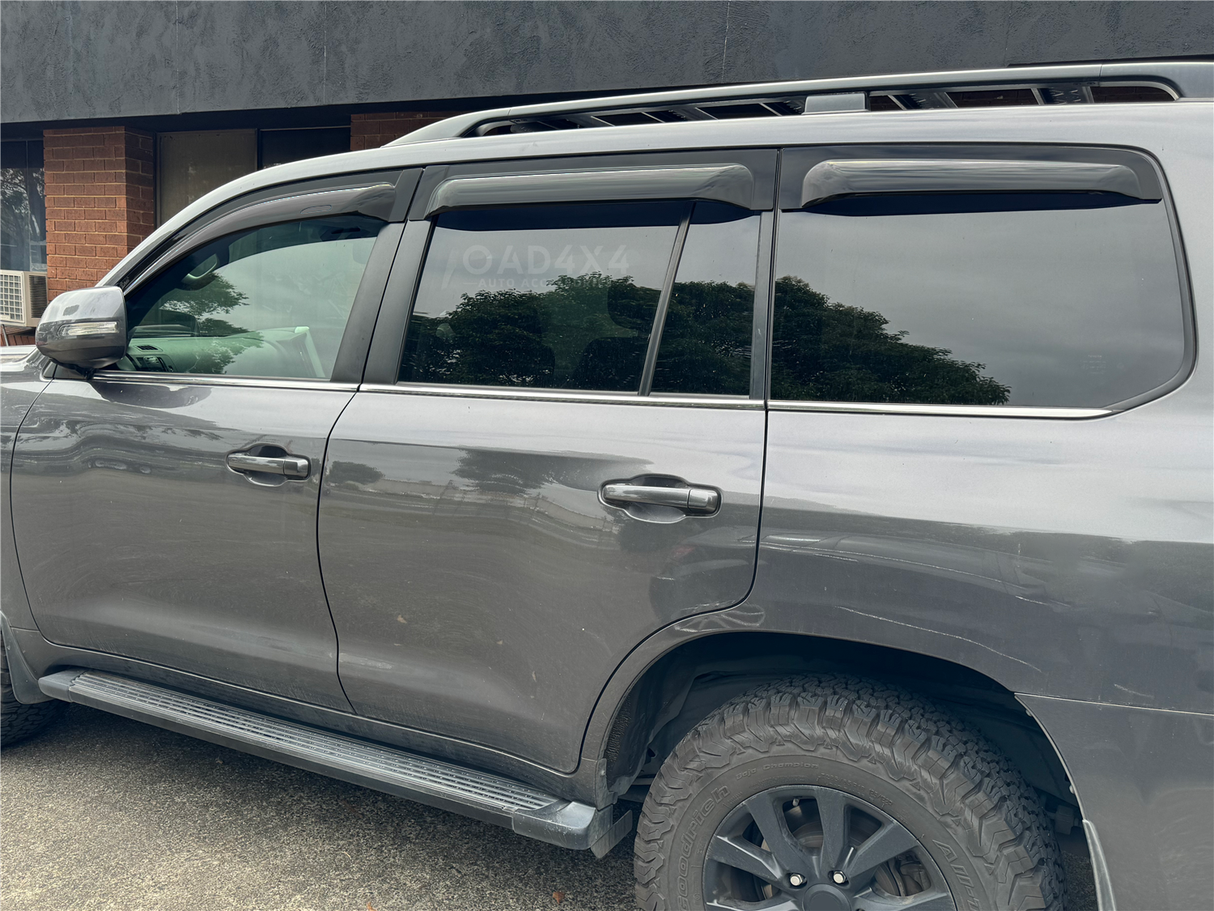 Bonnet Protector & Widened Weathershields for Toyota Land Cruiser 200 Series 2007-2015 6PCS