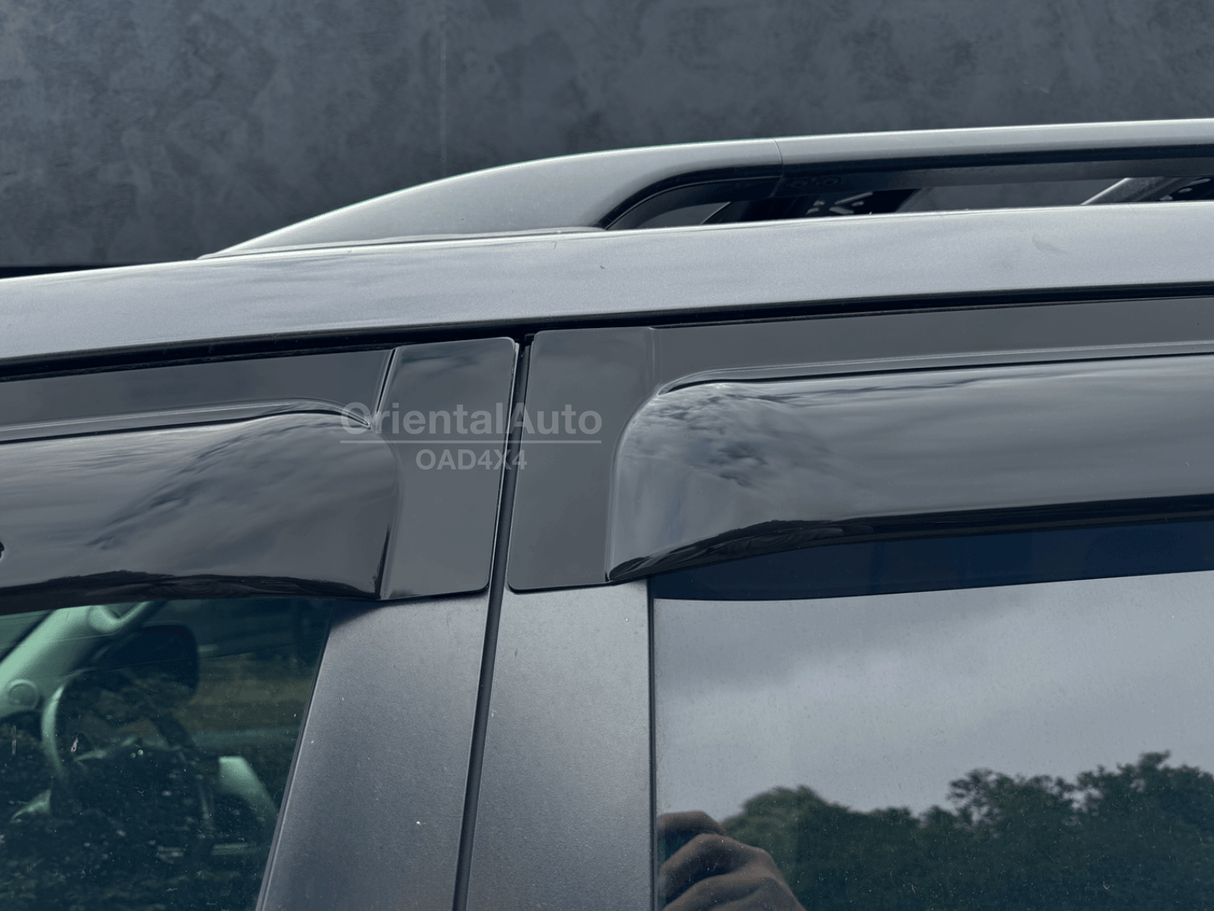 Widened Weather Shields for Toyota Land Cruiser 200 Series 2007-2021 6PCS