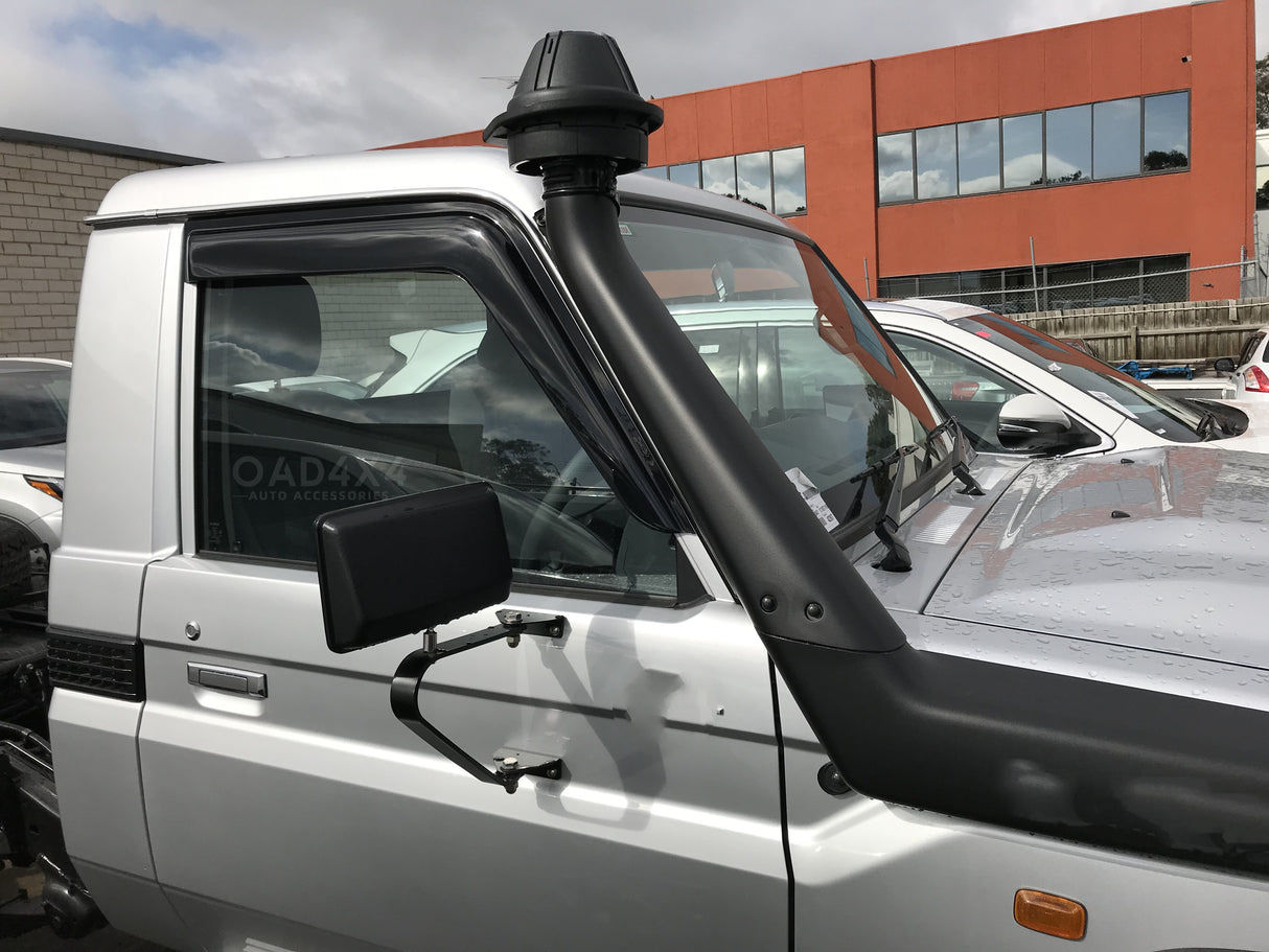 Bonnet Protector & Luxury Weathershields for Toyota Land Cruiser 70 76 78 79 Series UTE 2007-2023 2PCS