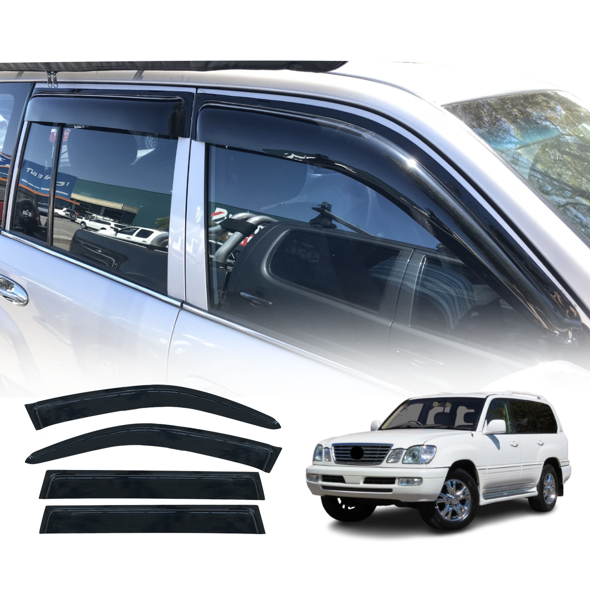 Weather Shields for Lexus LX470 1998-2007
