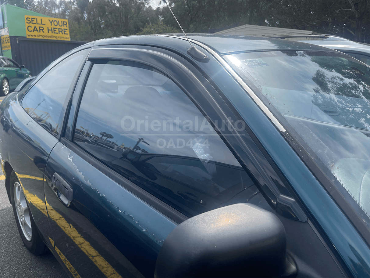 Weather Shields for Mitsubishi Mirage CE 2 Door 1996-2003 2PCS